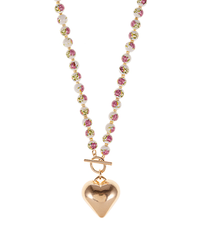 Ball Heart Necklace