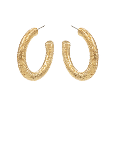Wrapped Wire Hoops