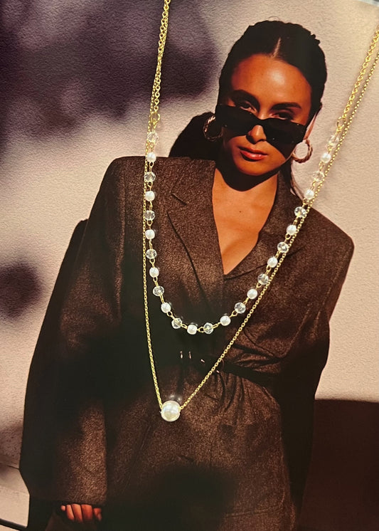 Layered Pearl Necklace
