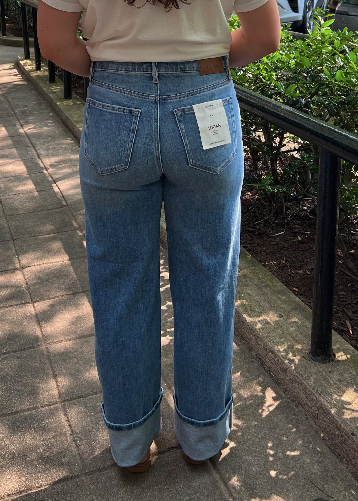 Cuffed Logan Jeans
