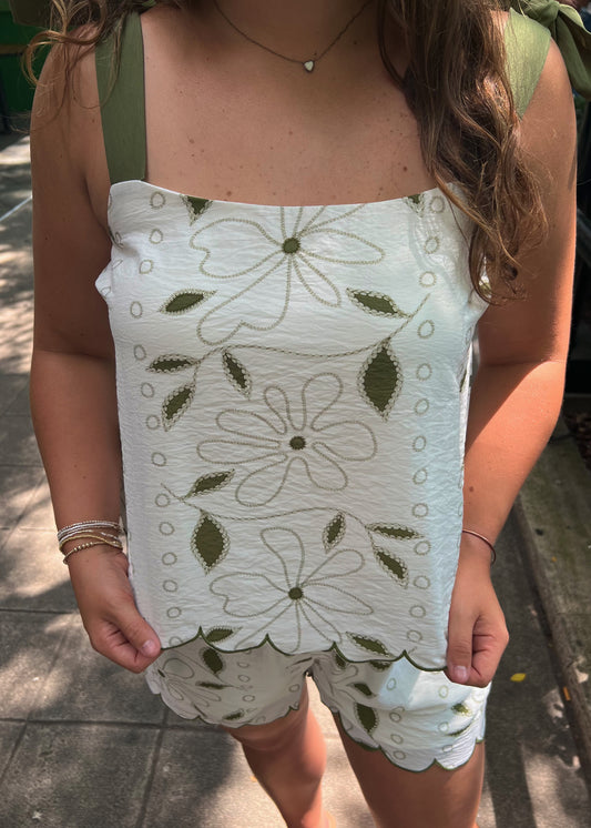 Floral Forest Top