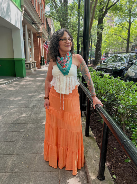 Tiger Maxi Skirt