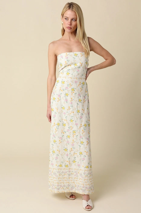 Nicole Strapless Maxi