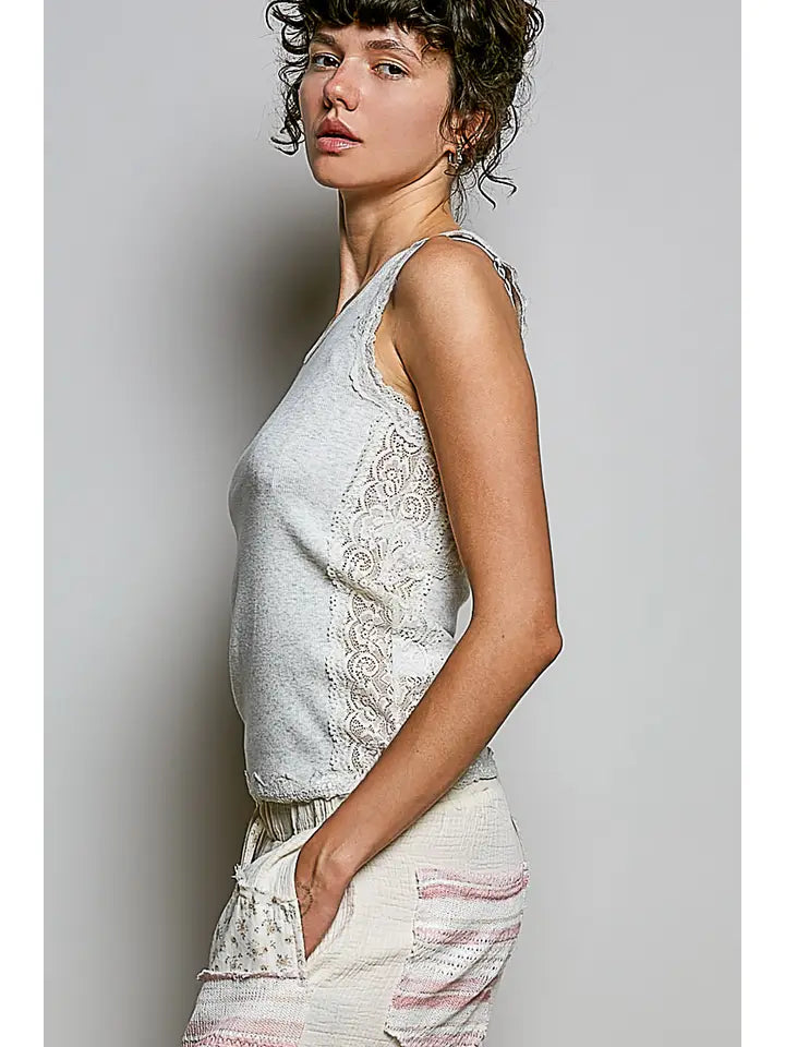 Oatmeal Tank Top