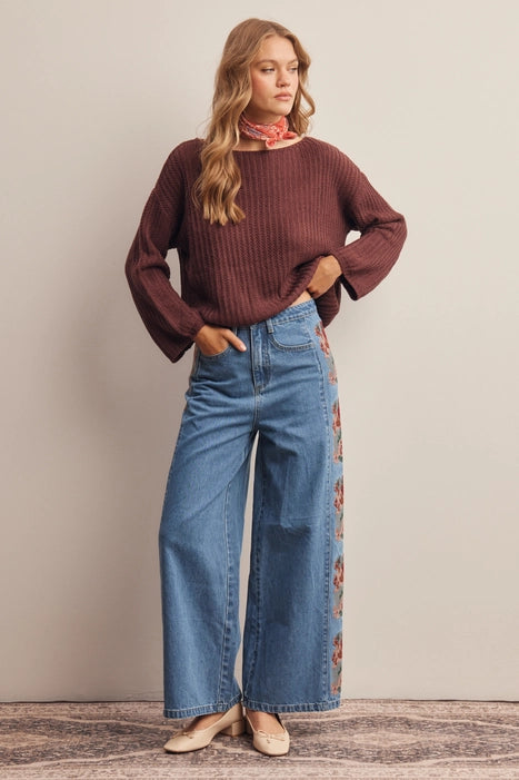 Floral Love Jeans