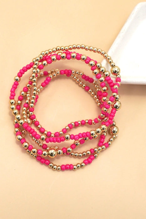 Baby Bead Bracelet Set