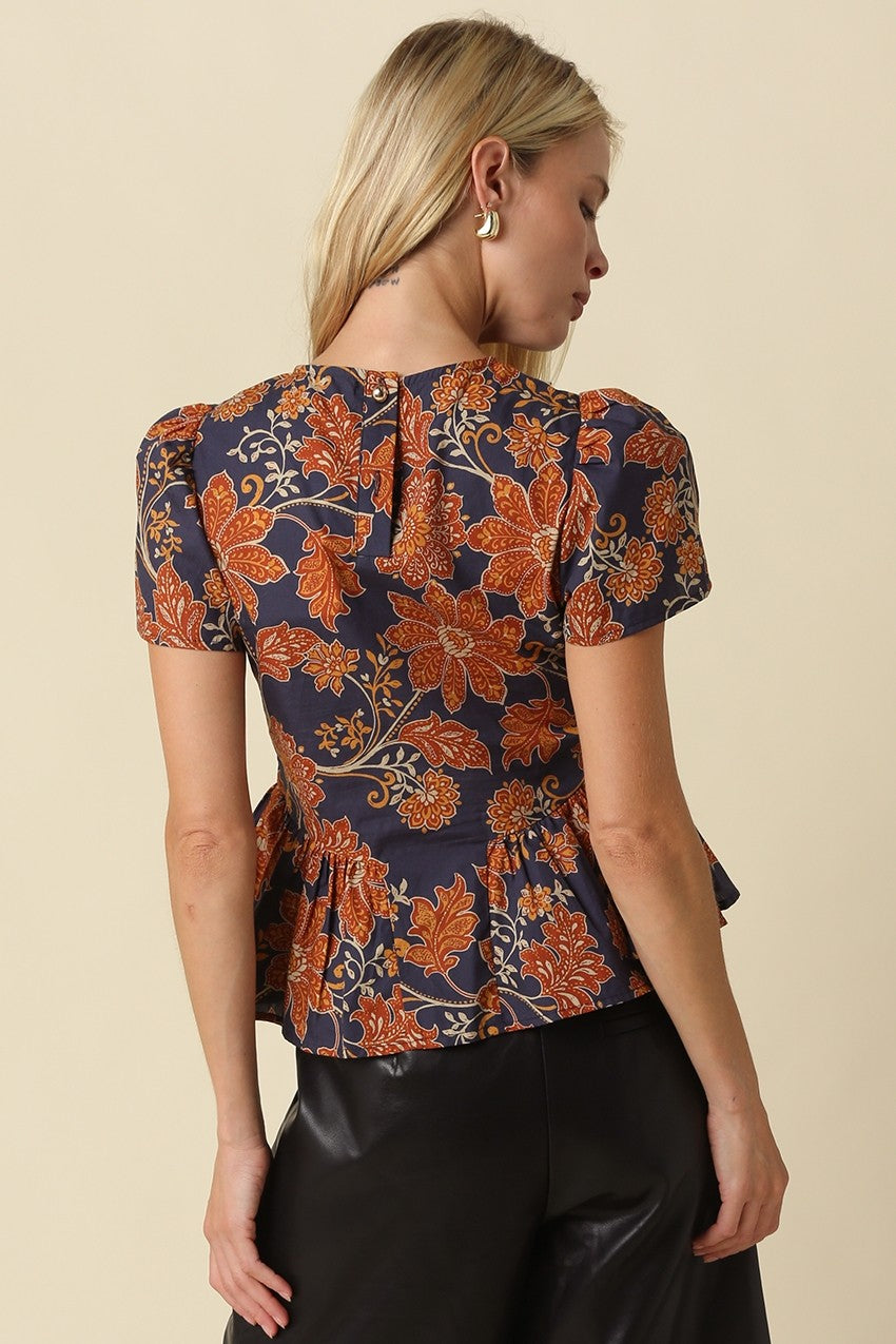 Camila Peplum Blouse