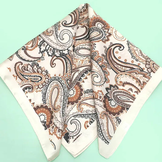Silky Paisley Scarf
