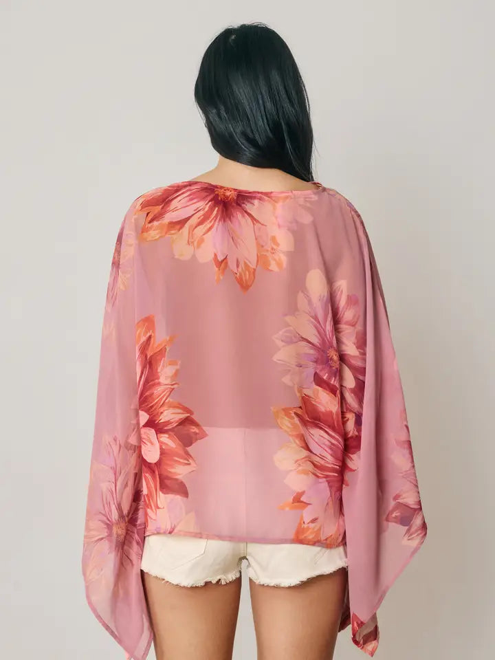 Dahlia Garden Top