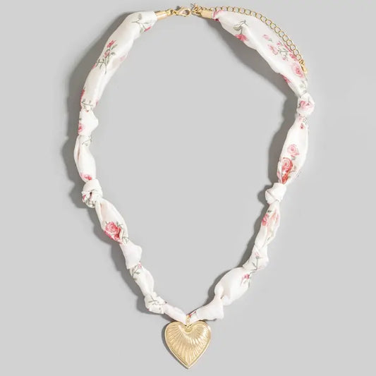 Knotted Heart Necklace