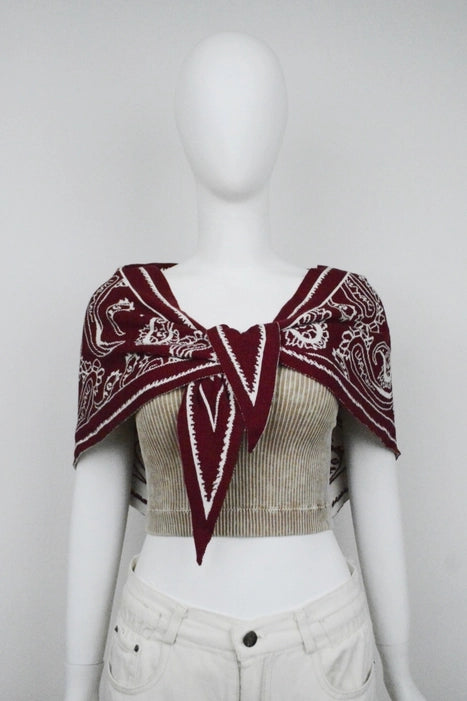 Paisley Triangle Scarf