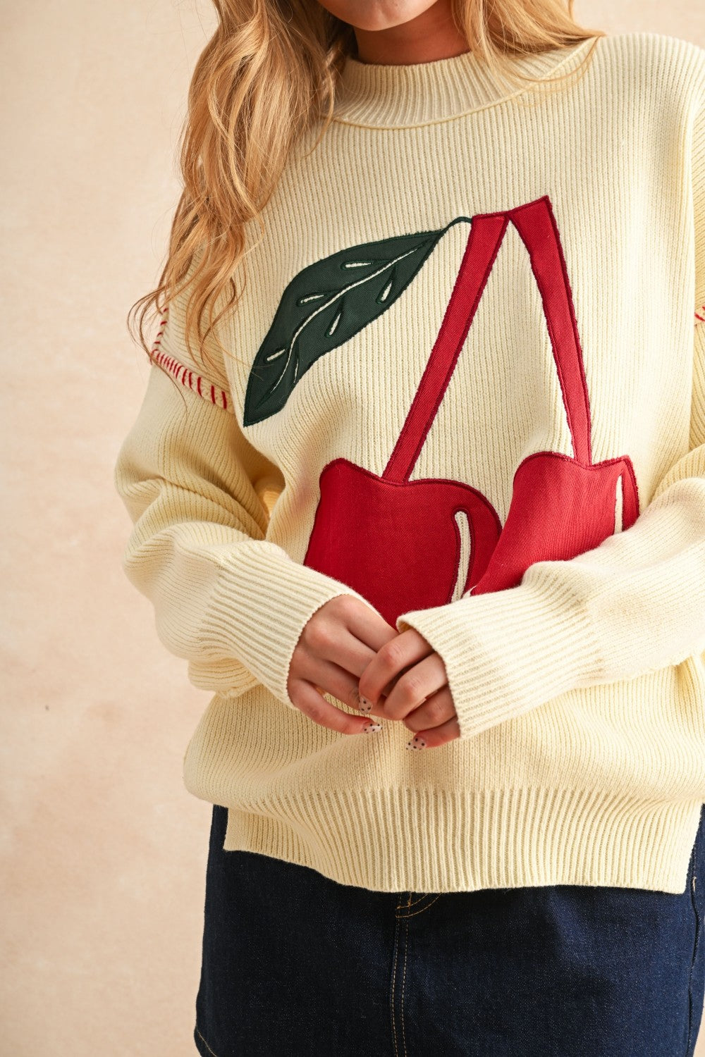 Cherry Patch Sweater