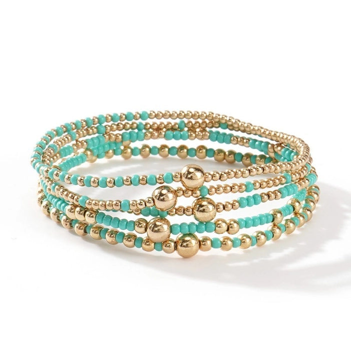 Baby Bead Bracelet Set