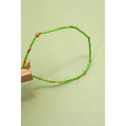 Lime Boho Bracelet