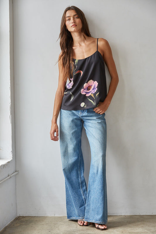 Midnight Iris Tank